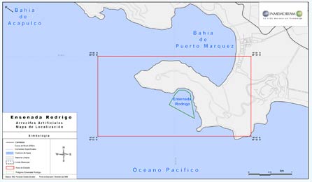 Mapa Bahia Acapulco