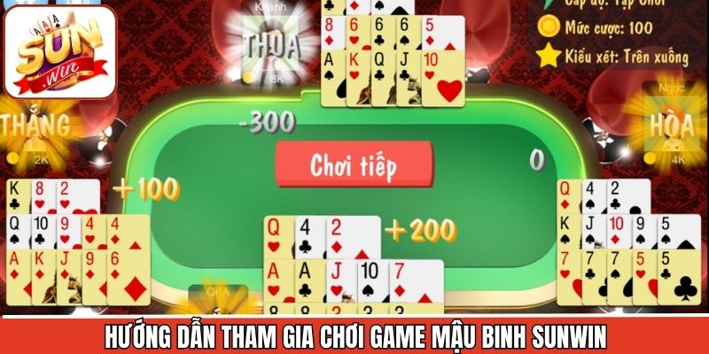 Hướng dẫn tham gia mậu binh trên Sunwin