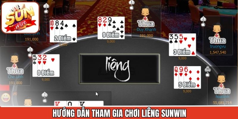 Cách trải nghiệm liêng Sunwin chỉ với vài phút thực hiện